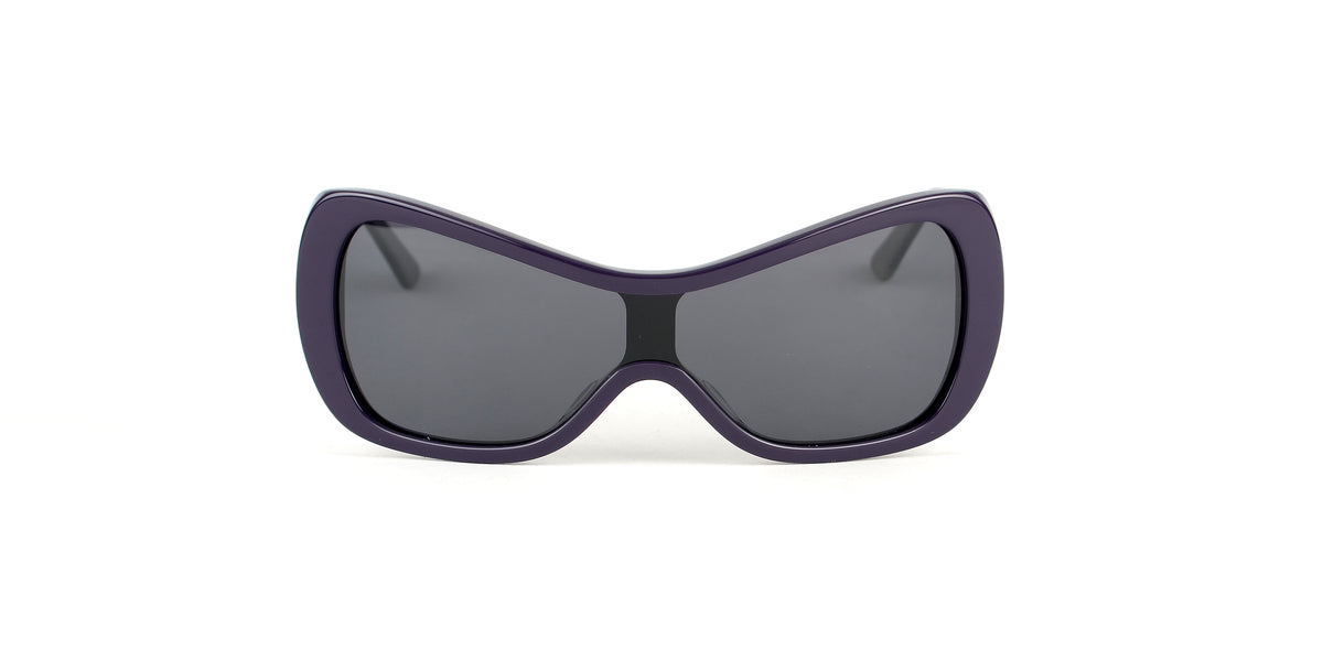 BACKSTAGE MELODY Purple sunglasses – front view
