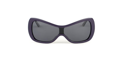 BACKSTAGE MELODY Purple sunglasses – front view