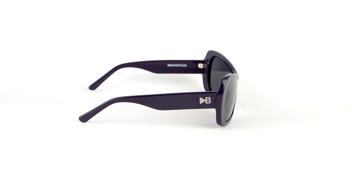 BACKSTAGE MELODY Purple sunglasses – side detail